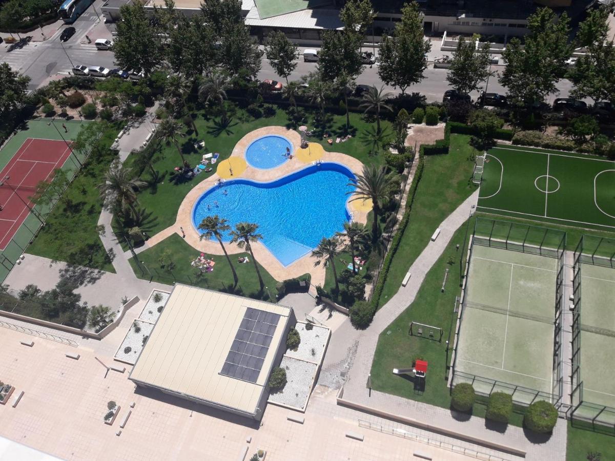 Terraza Chill Out! Torres D' Oboe Apartment Benidorm Ngoại thất bức ảnh