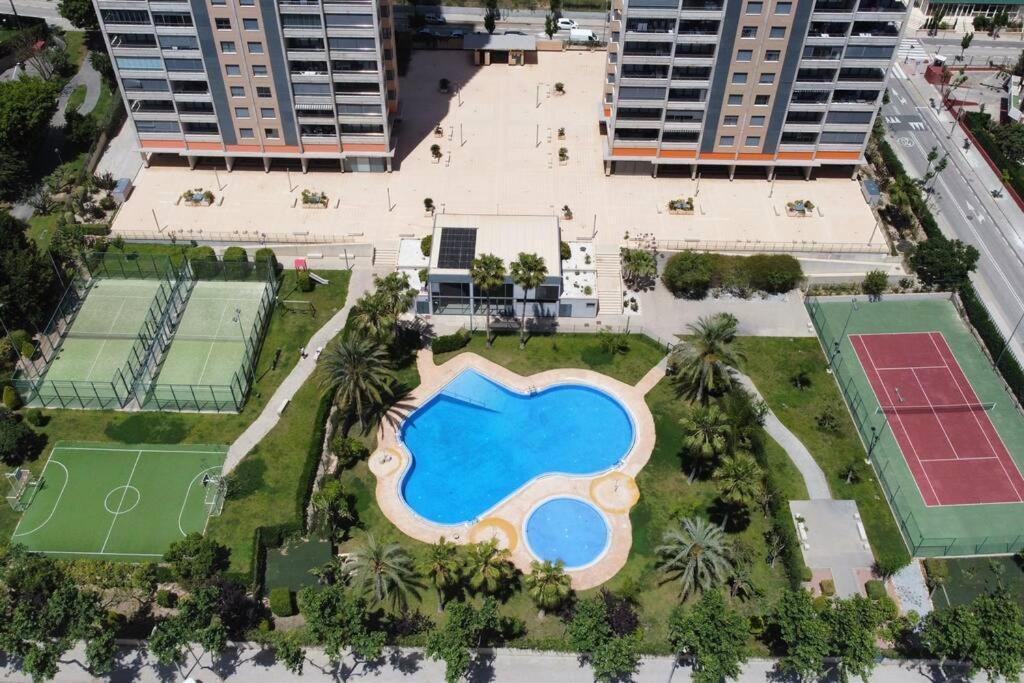 Terraza Chill Out! Torres D' Oboe Apartment Benidorm Ngoại thất bức ảnh
